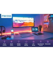 Meross Meross Smart Wi-Fi LED pás RGBWW 5m, MSL320PHK (EU verze)