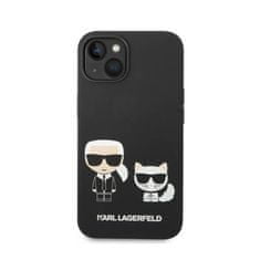 Karl Lagerfeld Tekutý Silikon Karl & Choupette Magsafe - Pouzdro Na Iphone 14 (C