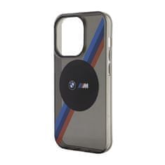 Bmw Tricolor Stripes Magsafe - Kryt Na Iphone 14 Pro Max (Šedý)