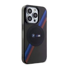 Bmw Tricolor Stripes Magsafe - Kryt Na Iphone 14 Pro (Šedý)