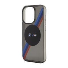 Bmw Tricolor Stripes Magsafe - Kryt Na Iphone 14 Pro (Šedý)