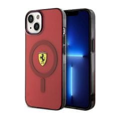 Ferrari Translucent Magsafe - Kryt Na Iphone 14 (Červený)