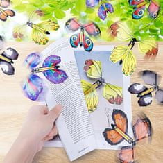 Dárek nebo Dekorace - Létající Motýli do Dárkové krabičky, Dárkové balení z Motýli (5ks) | FLUTTIES