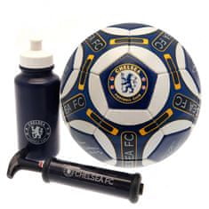 FOREVER COLLECTIBLES Fotbalová dárková sada CHELSEA FC (míč, pumpa, plastová láhev)