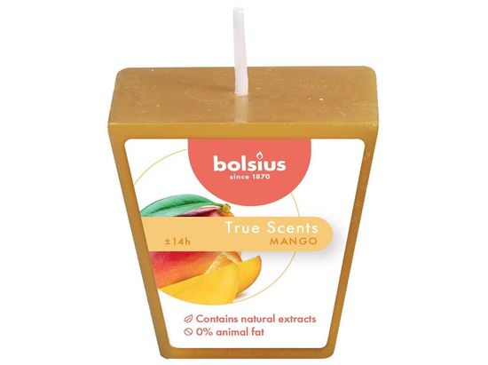 Bolsius Aromatic 2.0 Votivní vonná svíčka 48mm, Mango