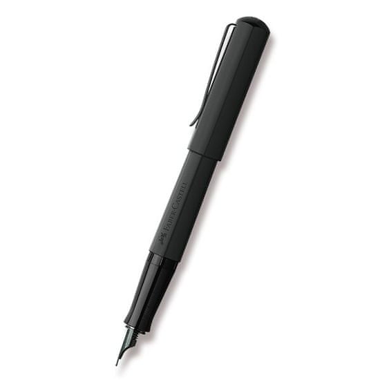 Faber-Castell Hexo Black Matt plnicí pero hrot M