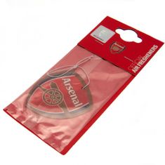 FotbalFans Osvěžovač vzduchu Arsenal FC, Znak, červeno-zlatý, 8 cm