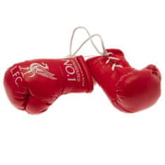 FotbalFans Boxerské rukavice Liverpool FC, červené, přívěsek, znak LFC
