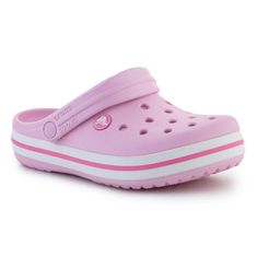 Crocs Crocband Clog K Ballerina Žabky Pink 207006-6GD velikost 33