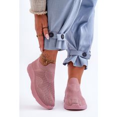 Dámská sportovní obuv Slip-on Pink velikost 37
