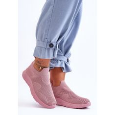Dámská sportovní obuv Slip-on Pink velikost 40