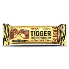 Amix Nutrition TiggerZero CHOCO Protein Bar, 60 g Příchuť: Triple Brownie