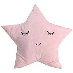 Home&Styling Dětský polštář s hvězdným motivem, 30x45 cm, růžový
