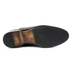 Pánská společenská kožená obuv z lakované kůže 480 velikost 46