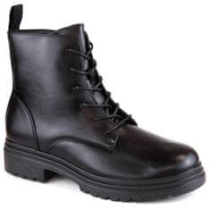 Vinceza Dámské zateplené boty jackboots black velikost 38