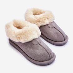 Dámské fleecové pantofle Grey Lanoze velikost 41
