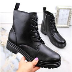 Vinceza Dámské zateplené boty jackboots black velikost 38