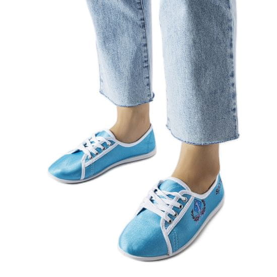 Modrá dámská tenisová obuv