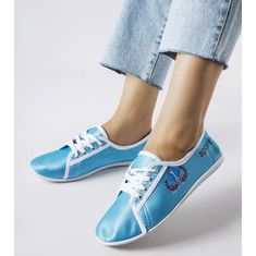 Modrá dámská tenisová obuv velikost 38