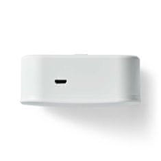 Nedis SmartLife chytrý bezdrátový dveřní zvonek, 4 zvuky, nastavitelná hlasitost, USB (WIFICDPC20WT)