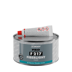 HB BODY F217 FiberLight (2l) - tmel se skelným vláknem pro tmelení hodně poškozených, korozních povrchů 
