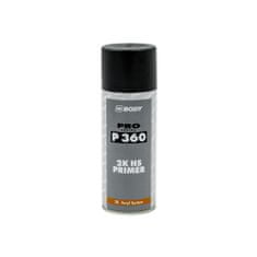 HB BODY P360 Sprej - Černý (400ml) - akrylátový, antikorozní plnič 