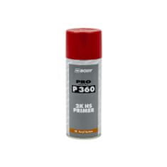 HB BODY P360 Sprej - Červená(400ml) - akrylátový, antikorozní plnič 