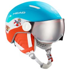 Head Juniorská lyžařská helma MOJO VISOR PAW 2023/24 XXS