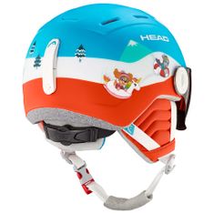 Head Juniorská lyžařská helma MOJO VISOR PAW 2023/24 XS/S