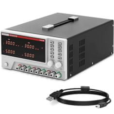 Greatstore LED laboratorní servisní zdroj 5 paměťových míst 0-30 V 0-5 A DC 550 W