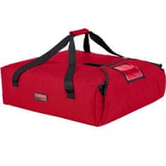 shumee Termo taška na přepravu 2-3 krabic pizzy 43 x 55 x 16,5 cm - červená
