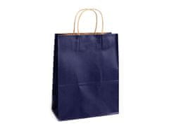 Kraftika 12ks 7 modrá tmavá dárková taška, dárkové tašky