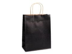 Kraftika 12ks černá dárková taška, dárkové tašky, sáčky obálky