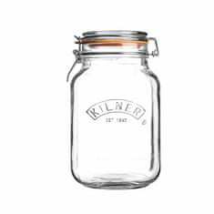 Kilner Zavařovací sklenice 1,5 l. Square Clip Top Jar / Kilner