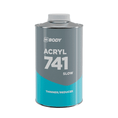 HB BODY 741 (1l) - pomalé ředidlo pro ředění akrylátových barev a laků 