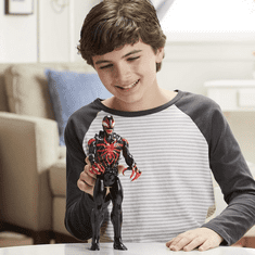 Spiderman Spiderman Venom Miles Morales Figurka 30 cm Hasbro E8729))