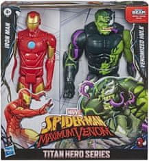 MARVEL Sada 2 Figurek 30 cm Iron Man Venomized Hulk od Hasbro))