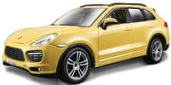 BBurago 1:24 Porsche Cayenne Turbo žlutá 18-21056