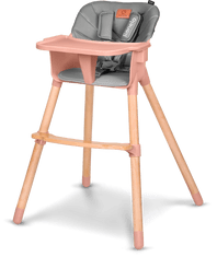 Lionelo Jídelní židlička Koen 2v1 Pink Rose