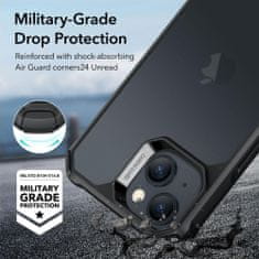 Air Armor pouzdro na iPhone 15 6.1" Frosted black