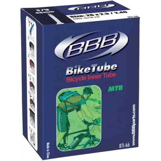 BBB Duše MTB BTI-66 BikeTube 26x2.30/2.40 AV