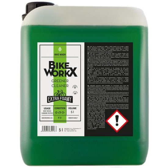 BikeWorkX Čistič Greener Cleaner - kanystr 5 l