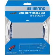 Shimano Set vedení Y01V98111 - řadící, bílá