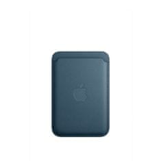 Apple FineWoven peněženka s MagSafe Tichomořsky modrá