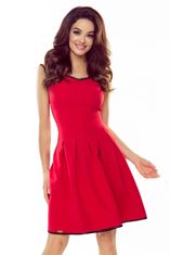 Amiatex Dámské šaty 452-4, červená, L
