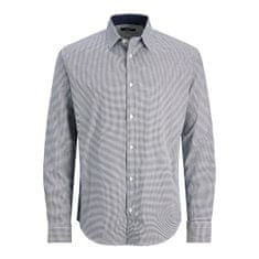 Jack&Jones Pánská košile JPRBLABELFAST Comfort Fit 12239027 Navy Blazer (Velikost XXL)