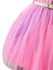 EXCELLENT Karnevalové šaty růžové vel. 104 - Mořská princezna