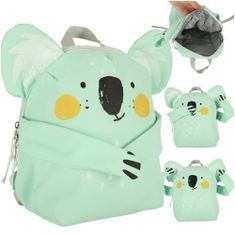 KIK Školka koala školní batoh zelený