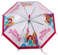 Disney Dětský automatický deštník 74cm - Princezny