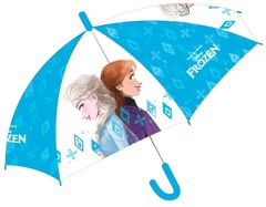 Disney Dětský automatický deštník tyrkysový 74cm - Frozen